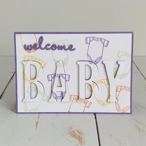 custom baby card