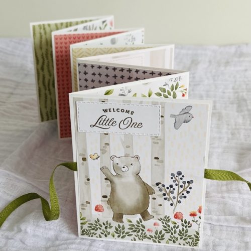 baby mini photo album, 1 album