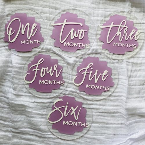 Scripty Number - Lilac