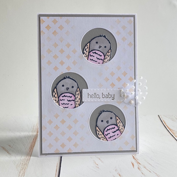 custom made baby theme greeting card, 1 card with envelope